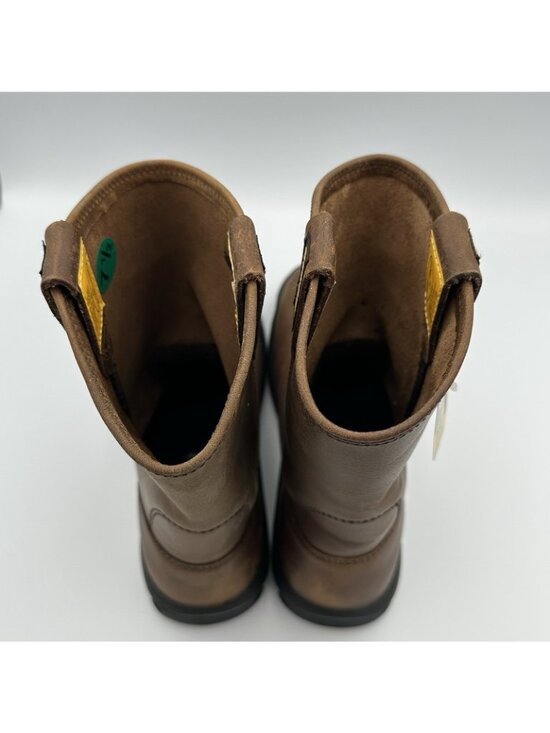 Caterpillar  Drawbar Men\'s Size 7.5 US Brown Leather Pull-On Work Boots F2892-18 main image 5